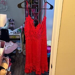 Free People Adella Slip Dress